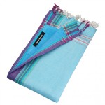 Simone et Georges Prosop de plaja cu material dublu si buzunar, 165x95 cm, Tiwi