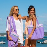 Simone et Georges Prosop de plaja cu material dublu si buzunar, 165x95 cm, Trinité