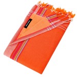 Simone et Georges Prosop de plaja cu material dublu si buzunar, 165x95 cm, Tahiti