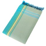 Simone et Georges Prosop de plaja cu material dublu si buzunar, 165x95 cm, Maldives