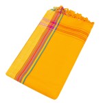 Simone et Georges Prosop de plaja cu material dublu si buzunar, 165x95 cm, Majorque