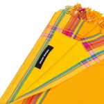 Simone et Georges Prosop de plaja cu material dublu si buzunar, 165x95 cm, Majorque