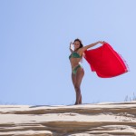 Simone et Georges Prosop de plaja cu material dublu si buzunar, 165x95, Grenadine