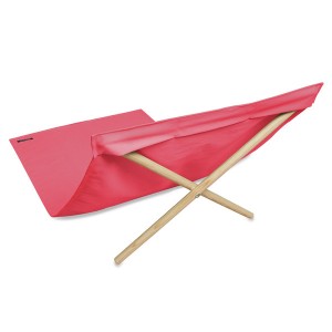 Scaun pliant tip sezlong Rose Cerise Simone et Georges 140x70cm