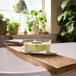 Lumanare Parfumata Ellipse Yuzu & Vetiver, WoodWick® Lumanare Parfumata Ellipse Yuzu & Vetiver, WoodWick®