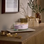 Lumanare Parfumata Ellipse Cherry Blossom & Vanilla, WoodWick® Lumanare Parfumata Ellipse Cherry Blossom & Vanilla, WoodWick®