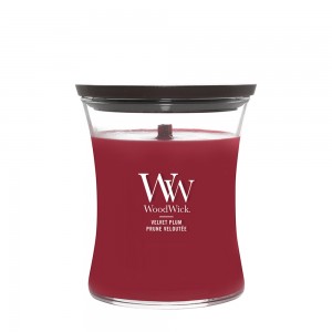 Lumanare Parfumata Borcan Mediu Velvet Plum, WoodWick®