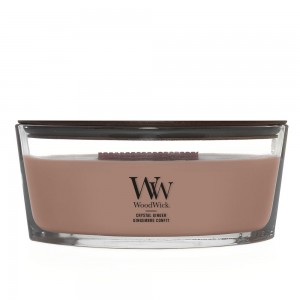Lumanare Parfumata Ellipse Crystal Ginger, WoodWick® 