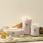 Lumanare Parfumata Ellipse Crystal Ginger, WoodWick® Lumanare Parfumata Ellipse Crystal Ginger, WoodWick®