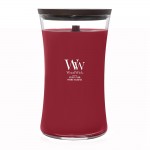 Lumanare Parfumata Borcan Mare Velvet Plum, WoodWick® Lumanare Parfumata Borcan Mare Velvet Plum, WoodWick®