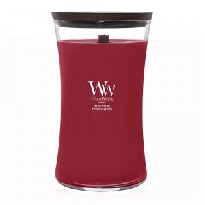 Lumanare Parfumata Borcan Mare Velvet Plum, WoodWick®