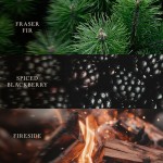 Lumanare Parfumata Ellipse Trilogy Holiday Garland, WoodWick® Lumanare Parfumata Ellipse Trilogy Holiday Garland, WoodWick®