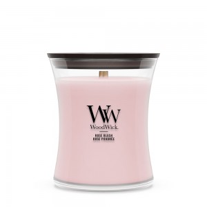 Lumanare Parfumata Borcan Mediu Rose Blush, WoodWick®