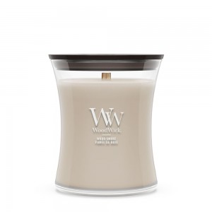 Lumanare Parfumata Borcan Mediu Wood Smoke, WoodWick®