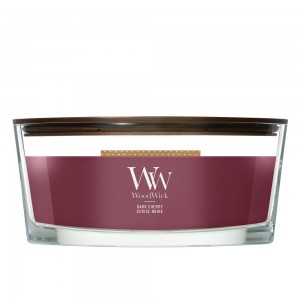 Lumanare Parfumata Ellipse Dark Cherry, WoodWick® 