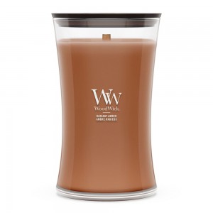 Lumanare Parfumata Borcan Mare Radiant Amber, WoodWick®