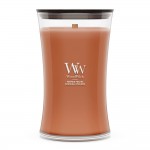 Lumanare Parfumata Borcan Mare Pumpkin Praline, WoodWick® Lumanare Parfumata Borcan Mare Pumpkin Praline, WoodWick®
