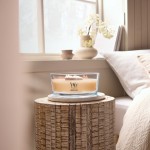 Lumanare Parfumata Ellipse Tangerine & Citron, WoodWick® Lumanare Parfumata Ellipse Tangerine & Citron, WoodWick®
