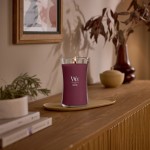 Lumanare Parfumata Borcan Mare Dark Cherry, WoodWick®