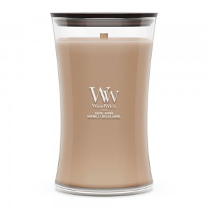 Lumanare Parfumata Borcan Mare Santal Myrrh, WoodWick®