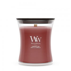 Lumanare Parfumata Borcan Mediu Cinnamon Chai, WoodWick®