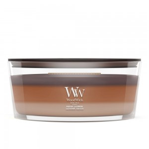 Lumanare Parfumata Ellipse Trilogy Radiant Cashmere, WoodWick®