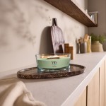Lumanare Parfumata Ellipse Matcha Zest, WoodWick® Lumanare Parfumata Ellipse Matcha Zest, WoodWick®