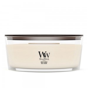 Lumanare Parfumata Ellipse White Honey, WoodWick®