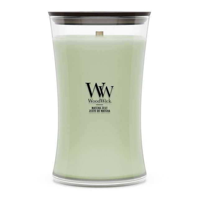 Lumanare Parfumata Borcan Mare Matcha Zest, WoodWick® Lumanare Parfumata Borcan Mare Matcha Zest, WoodWick®
