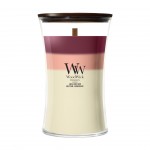 Lumanare Parfumata Borcan Mare Trilogy Lush Nectar, WoodWick® Lumanare Parfumata Borcan Mare Trilogy Lush Nectar, WoodWick®