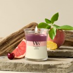 Lumanare Parfumata Borcan Mediu Trilogy Lush Nectar, WoodWick® Lumanare Parfumata Borcan Mediu Trilogy Lush Nectar, WoodWick®