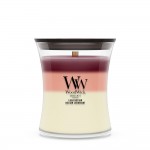 Lumanare Parfumata Borcan Mediu Trilogy Lush Nectar, WoodWick® Lumanare Parfumata Borcan Mediu Trilogy Lush Nectar, WoodWick®
