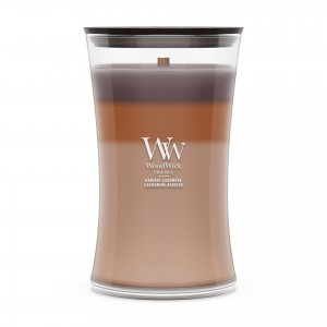 Lumanare Parfumata Borcan Mare Trilogy Radiant Cashmere, WoodWick®