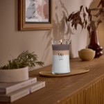 Lumanare Parfumata Borcan Mare Trilogy Radiant Cashmere, WoodWick® Lumanare Parfumata Borcan Mare Trilogy Radiant Cashmere, WoodWick®