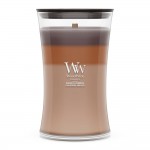 Lumanare Parfumata Borcan Mare Trilogy Radiant Cashmere, WoodWick® Lumanare Parfumata Borcan Mare Trilogy Radiant Cashmere, WoodWick®