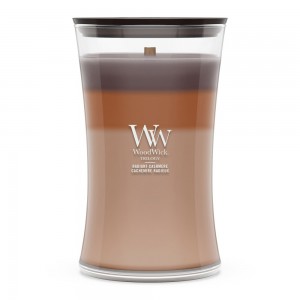 Lumanare Parfumata Borcan Mare Trilogy Radiant Cashmere, WoodWick®