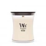 Lumanare Parfumata Borcan Mediu White Honey, WoodWick® Lumanare Parfumata Borcan Mediu White Honey, WoodWick®