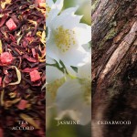Lumanare Parfumata Borcan Mediu White Tea & Jasmine, WoodWick® Lumanare Parfumata Borcan Mediu White Tea & Jasmine, WoodWick®