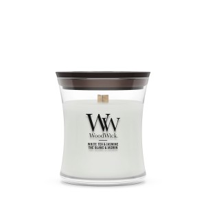 Lumanare Parfumata Borcan Mic White Tea & Jasmine, WoodWick®