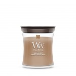 Lumanare Parfumata Borcan Mic Santal Myrrh, WoodWick® Lumanare Parfumata Borcan Mic Santal Myrrh, WoodWick®