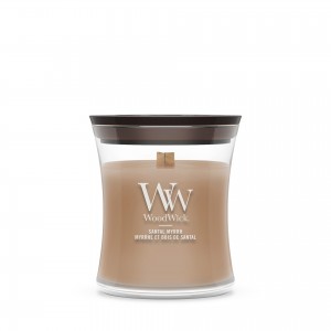 Lumanare Parfumata Borcan Mic Santal Myrrh, WoodWick®