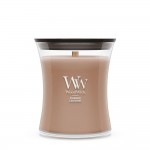 Lumanare Parfumata Borcan Mediu Cashmere, WoodWick® Lumanare Parfumata Borcan Mediu Cashmere, WoodWick®