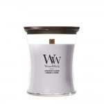 Lumanare Parfumata Borcan Mediu Lavender & Cedar, WoodWick® Lumanare Parfumata Borcan Mediu Lavender & Cedar, WoodWick®