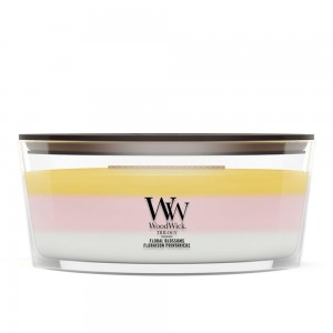 Lumanare Parfumata Ellipse Trilogy Floral Blossoms, WoodWick®