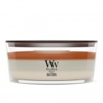 Lumanare Parfumata Ellipse Trilogy Vanilla Embers, WoodWick® Lumanare Parfumata Ellipse Trilogy Vanilla Embers, WoodWick®