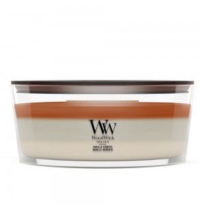 Lumanare Parfumata Ellipse Trilogy Vanilla Embers, WoodWick®