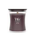 Lumanare Parfumata Borcan Mediu Iris Woods, WoodWick® Lumanare Parfumata Borcan Mediu Iris Woods, WoodWick®