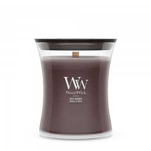 Lumanare Parfumata Borcan Mediu Iris Woods, WoodWick®