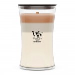 Lumanare Parfumata Borcan Mare Trilogy Café Macchiato, WoodWick® Lumanare Parfumata Borcan Mare Trilogy Café Macchiato, WoodWick®