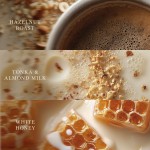 Lumanare Parfumata Borcan Mediu Trilogy Café Macchiato, WoodWick® Lumanare Parfumata Borcan Mediu Trilogy Café Macchiato, WoodWick®